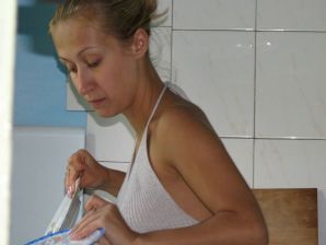 Cute blonde has sex with her boyfriend. Thumb 16