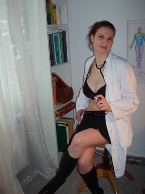 Role games of a bright brunette in a short skirt and her boyfriend. Part 2. Thumb 27