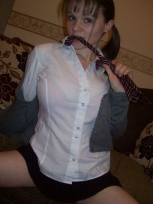 Young mischievous brunette shows elastic breasts and ass. Thumb 43