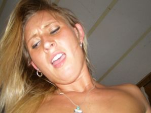 A blonde in pink panties drank and spread her legs in a billiard club. Thumb 30