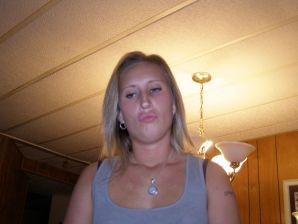 A blonde in pink panties drank and spread her legs in a billiard club. Thumb 6