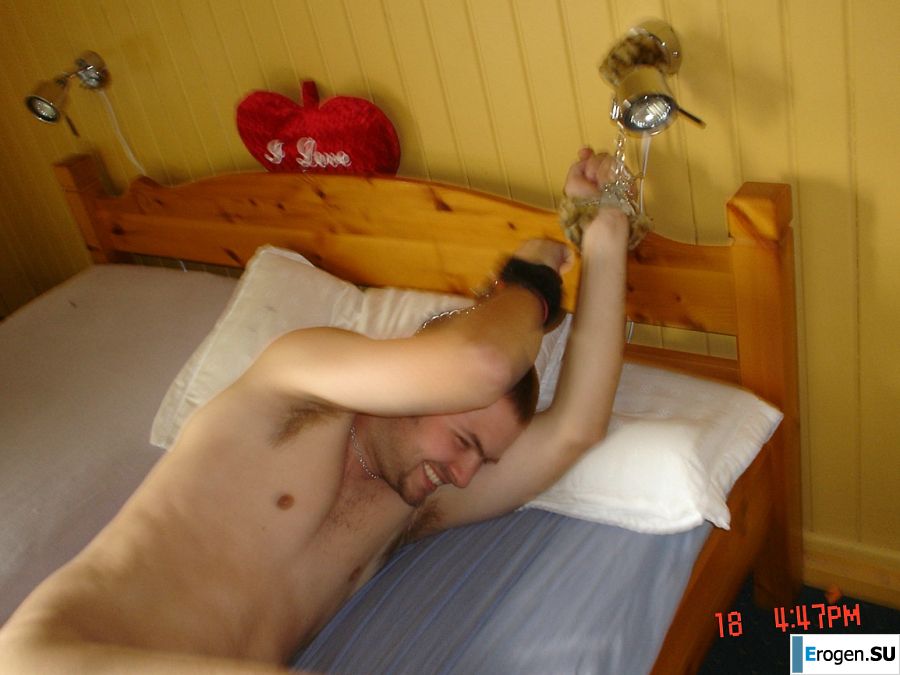 A blue-eyed minx with a pierced nipple plays with her panties. Part 2. Photo 54