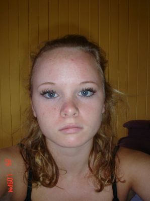 A blue-eyed minx with a pierced nipple plays with her panties. Part 2. Thumb 32