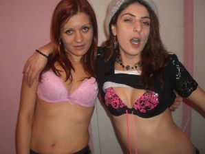 Mischievous minx touch each other's boobs. Part 3. Thumb 14