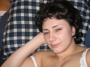 A curly-haired mature beauty is not shy about having sex on camera. Thumb 19