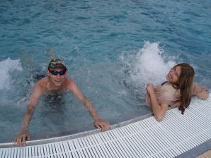 A woman caresses herself spreading her legs apart on the camera. Thumb 21