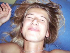 A woman caresses herself spreading her legs apart on the camera. Thumb 38