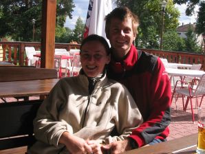 A young student at the cottage is exposed at the request of a guy. Thumb 6