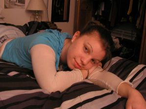 Passionate minx dances striptease in nature with a snake. Thumb 15