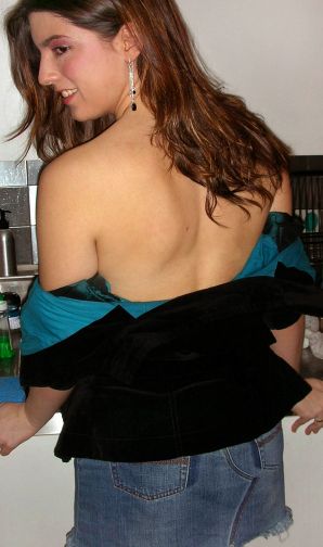 A young woman in red drank and undressed on camera. Thumb 17