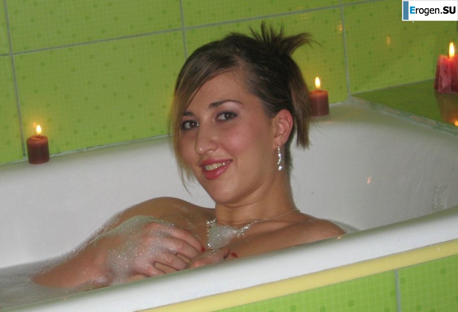 Appetizing sultry slut fingering the nipple in the bathroom. Part 3. Photo 15