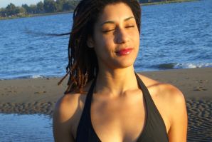 Sexy mulatto with neat breasts bared her ass. Thumb 13