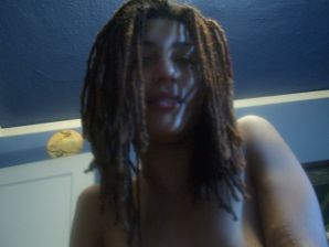 Sexy mulatto with neat breasts bared her ass. Thumb 8