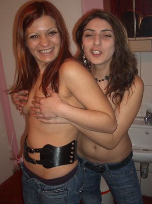 Mischievous minx touch each other's boobs. Part 4. Thumb 22