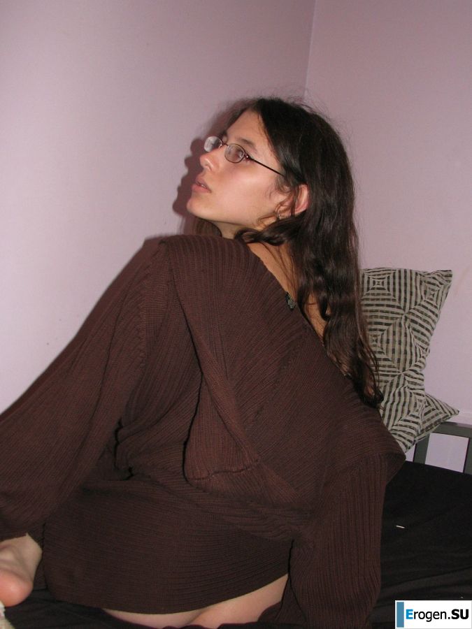 A pretty student pulls a pussy and shows her labia. Part 4. Photo 15