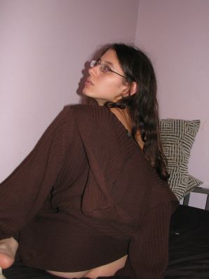 A pretty student pulls a pussy and shows her labia. Part 4. Thumb 15