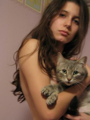 A pretty student pulls a pussy and shows her labia. Part 4. Thumb 19