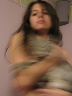 A pretty student pulls a pussy and shows her labia. Part 4. Thumb 5