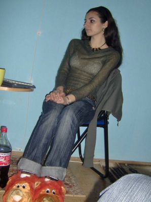 Charming chernovlaska makes a boner to her boyfriend. Thumb 12