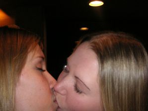 A sexy girl lights up at a party in fishnet stockings. Thumb 19