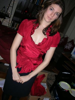A young woman in red drank and undressed on camera. Part 3. Thumb 24