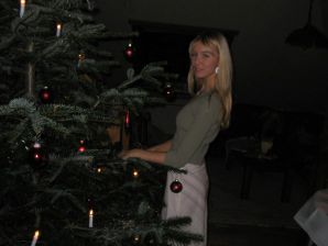 A young blonde in stockings spreads her legs on the couch. Part 3. Thumb 21