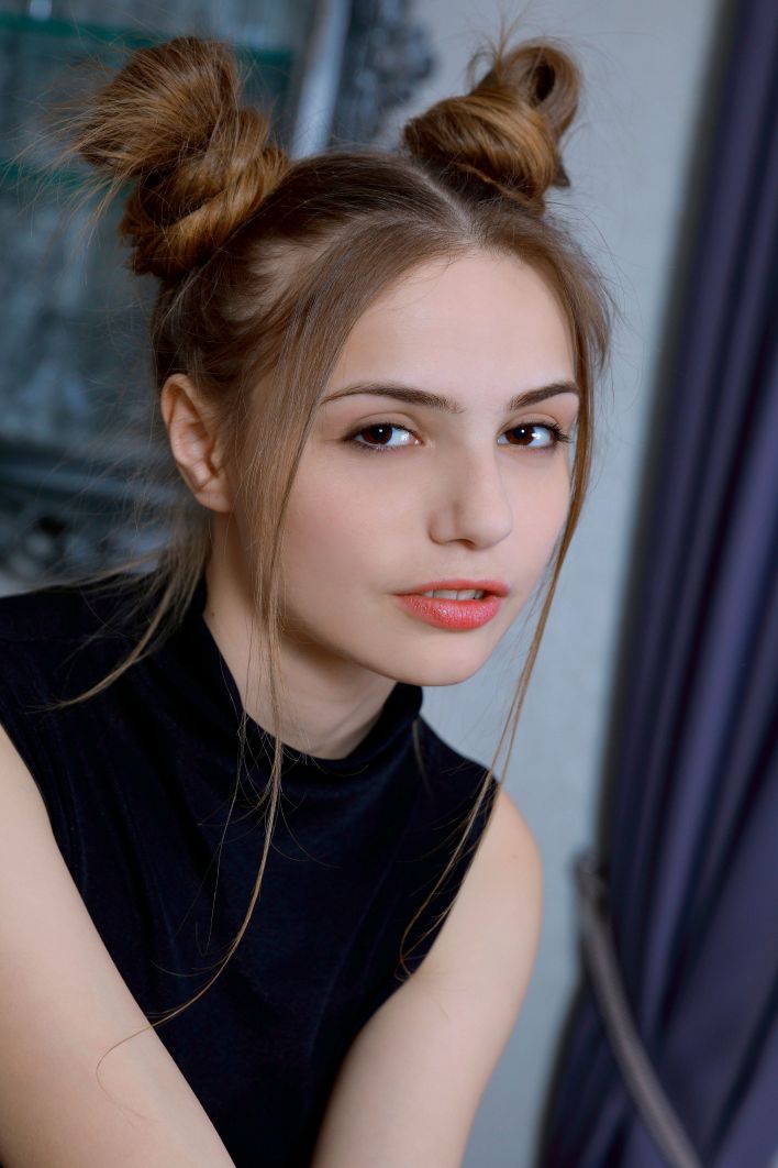 Elle Tan in Cute Pigtails. Thumb 2