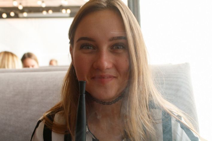 Alevtina Batman in Smoke Show. Эскиз 8