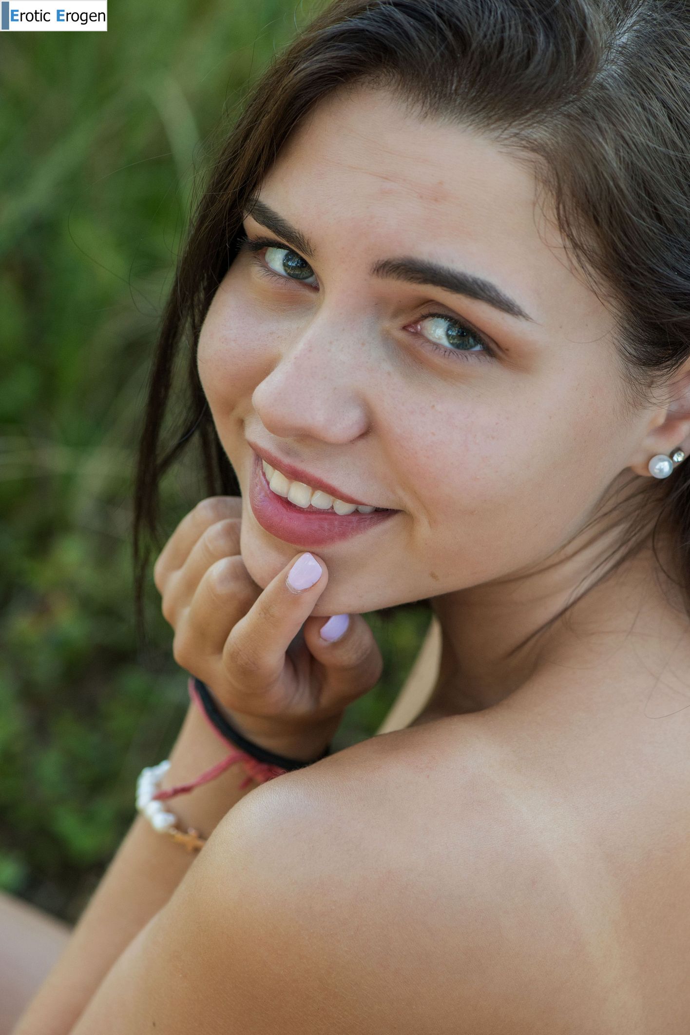 Zhenya Mille in Nude Outdoors. Picture 8