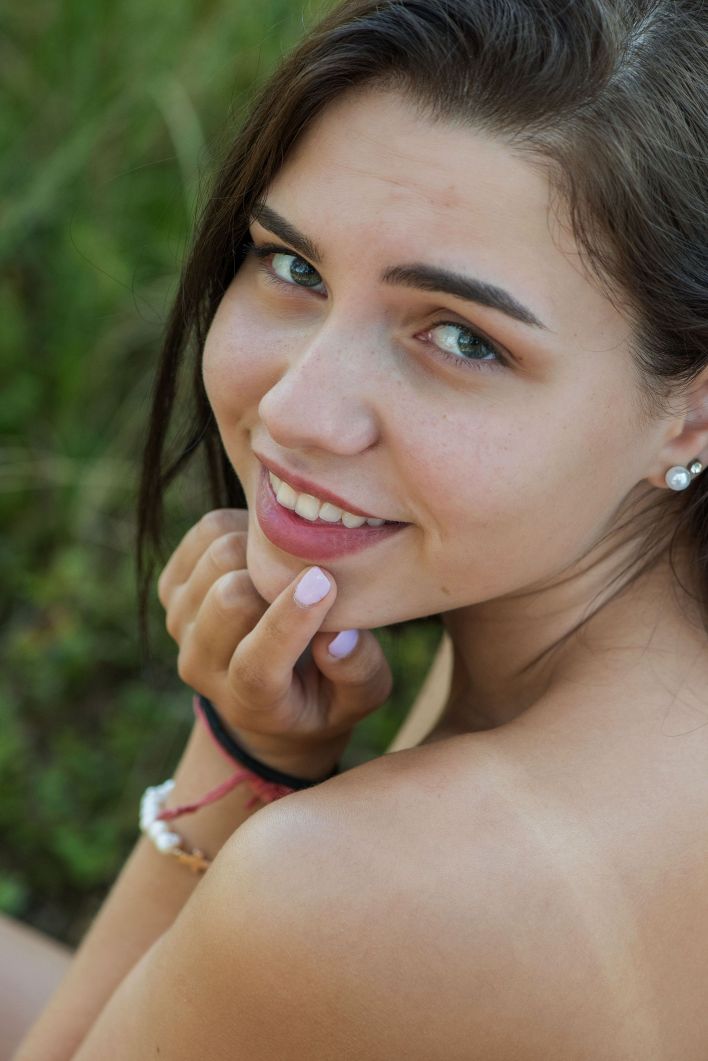 Zhenya Mille in Nude Outdoors. Thumb 8