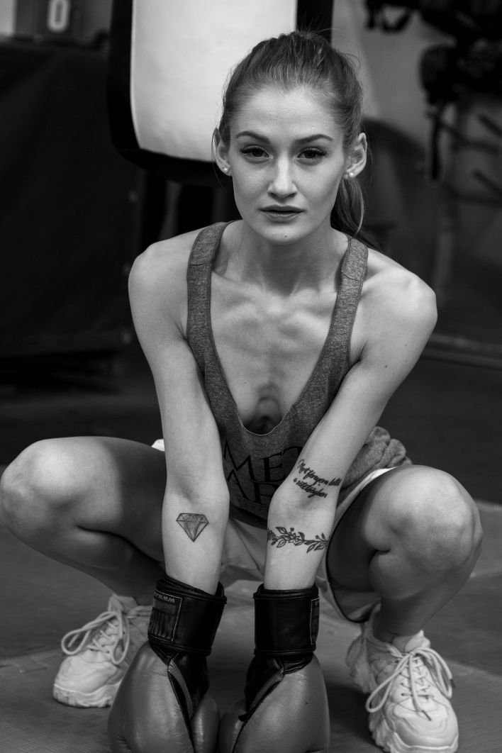 Tiffany Tatum in Boxing Gym. Thumb 30