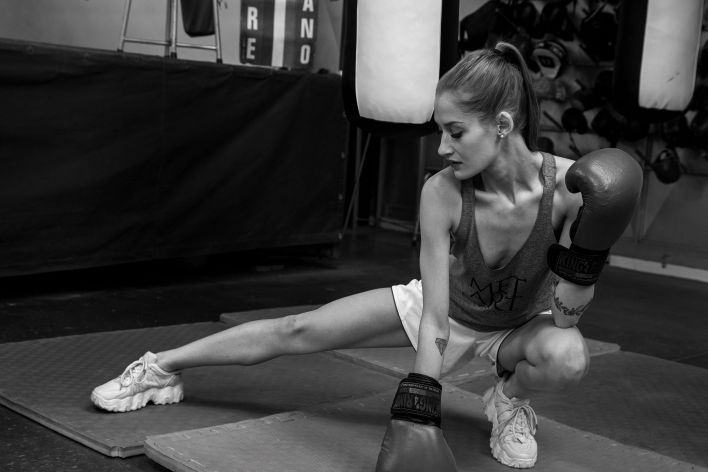 Tiffany Tatum in Boxing Gym. Thumb 31