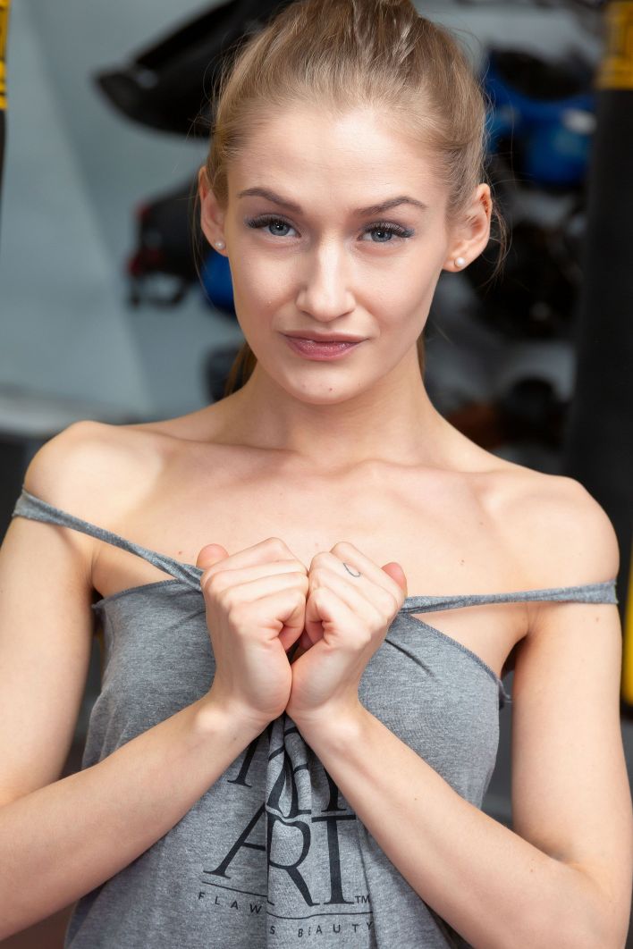 Tiffany Tatum in Boxing Gym. Thumb 4