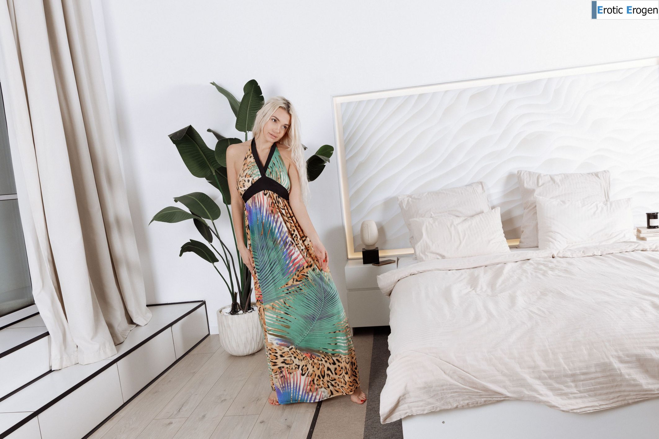 Valeria Mour in On My Bed. Picture 1