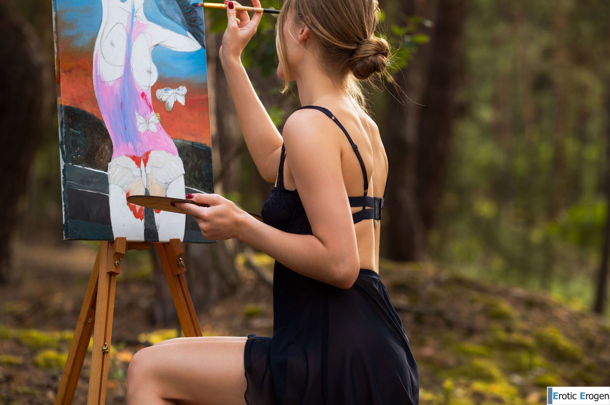 Valeria Mint in Art In Nature. Picture 1