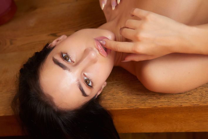 Kama Oxi in Red Silk. Эскиз 28