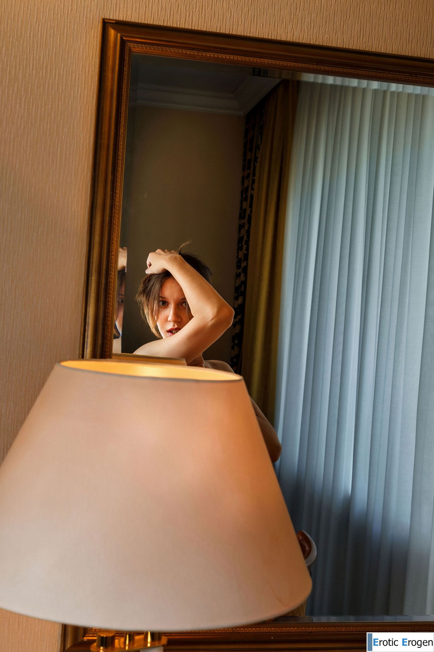 Giselle in Gold Lingerie. Picture 38