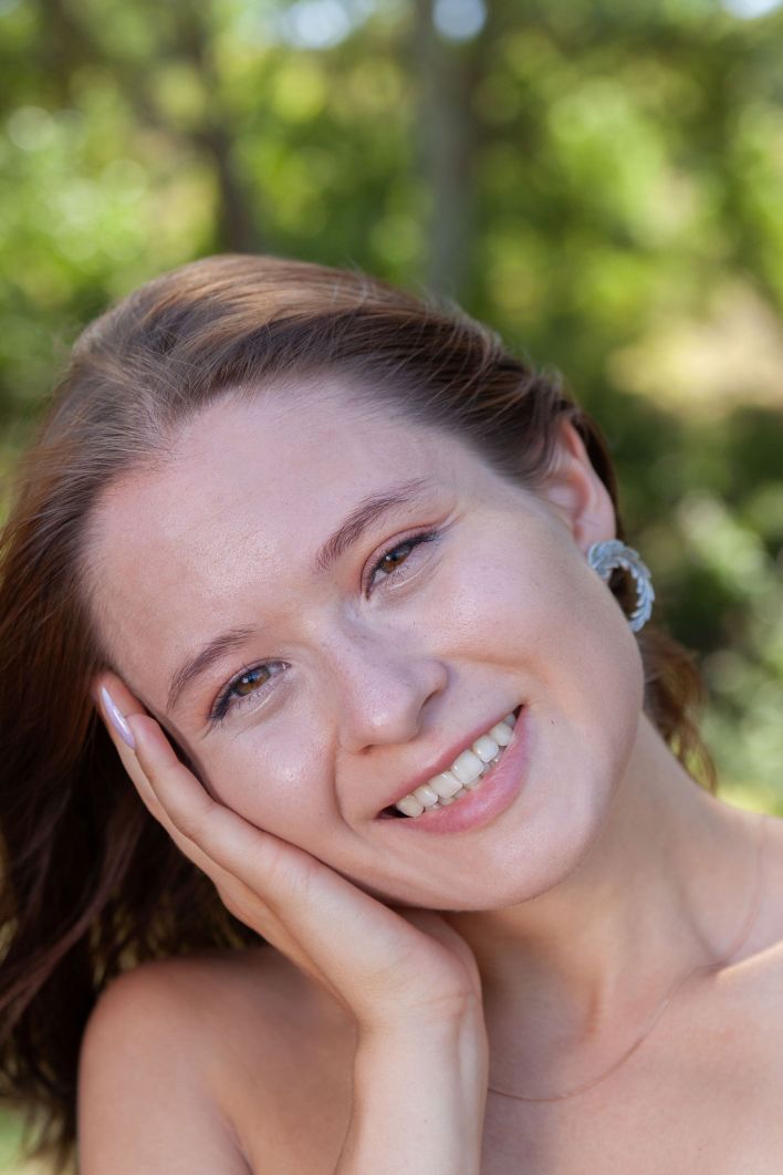 Skye Bloom in Denim Shorts. Thumb 30