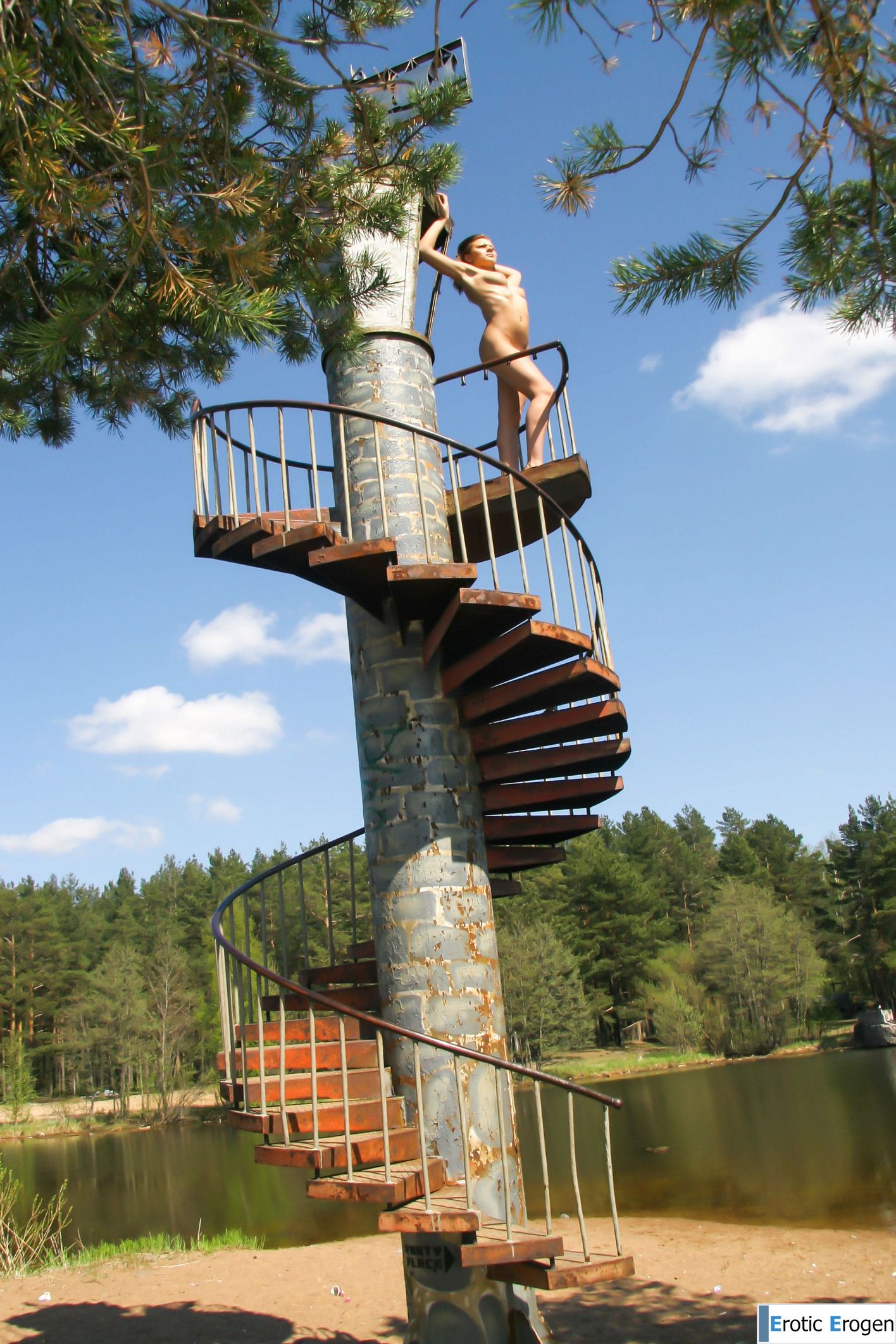 Gea A in Stairs To The Top. Picture 25