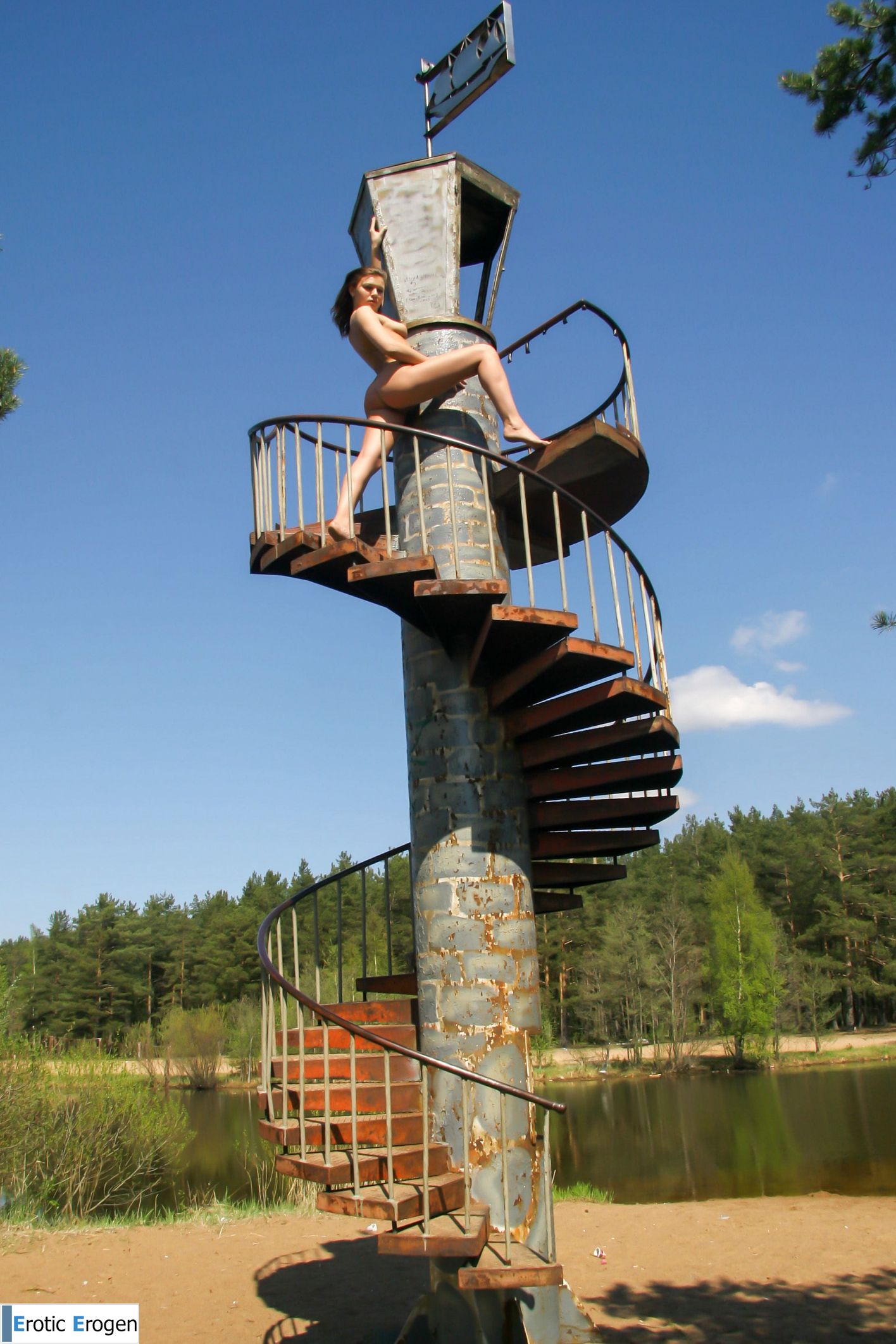 Gea A in Stairs To The Top. Picture 34