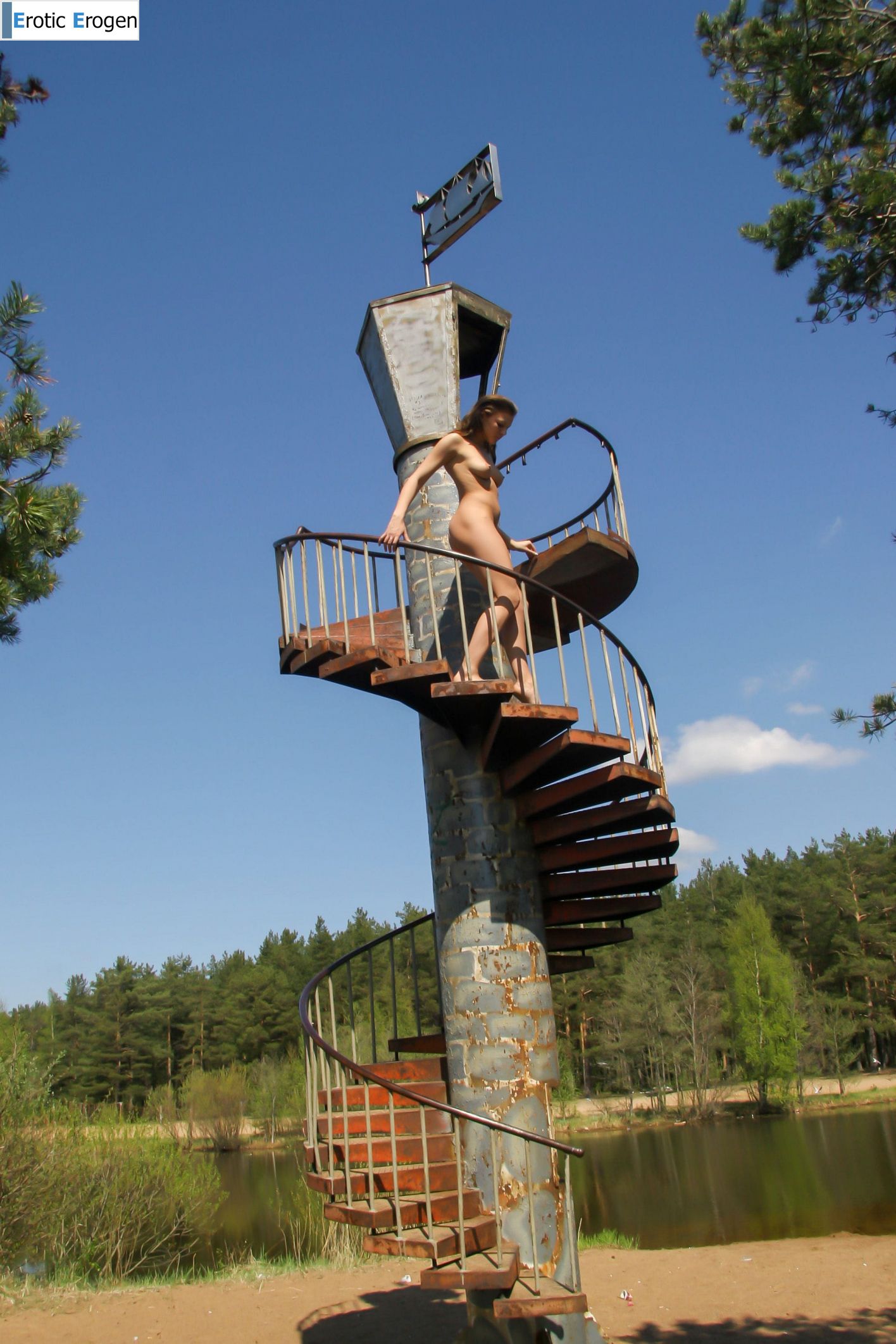 Gea A in Stairs To The Top. Picture 37