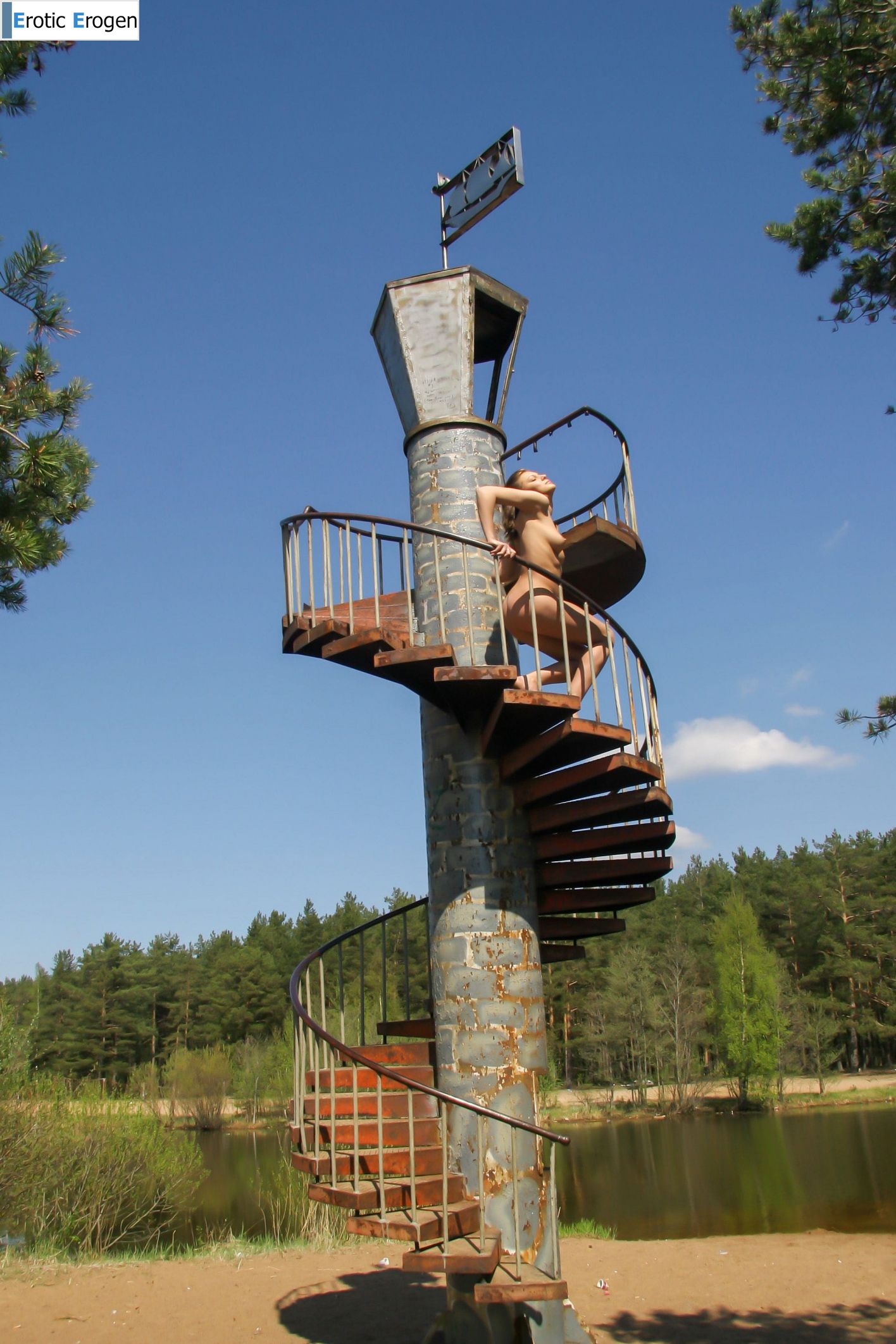 Gea A in Stairs To The Top. Picture 38