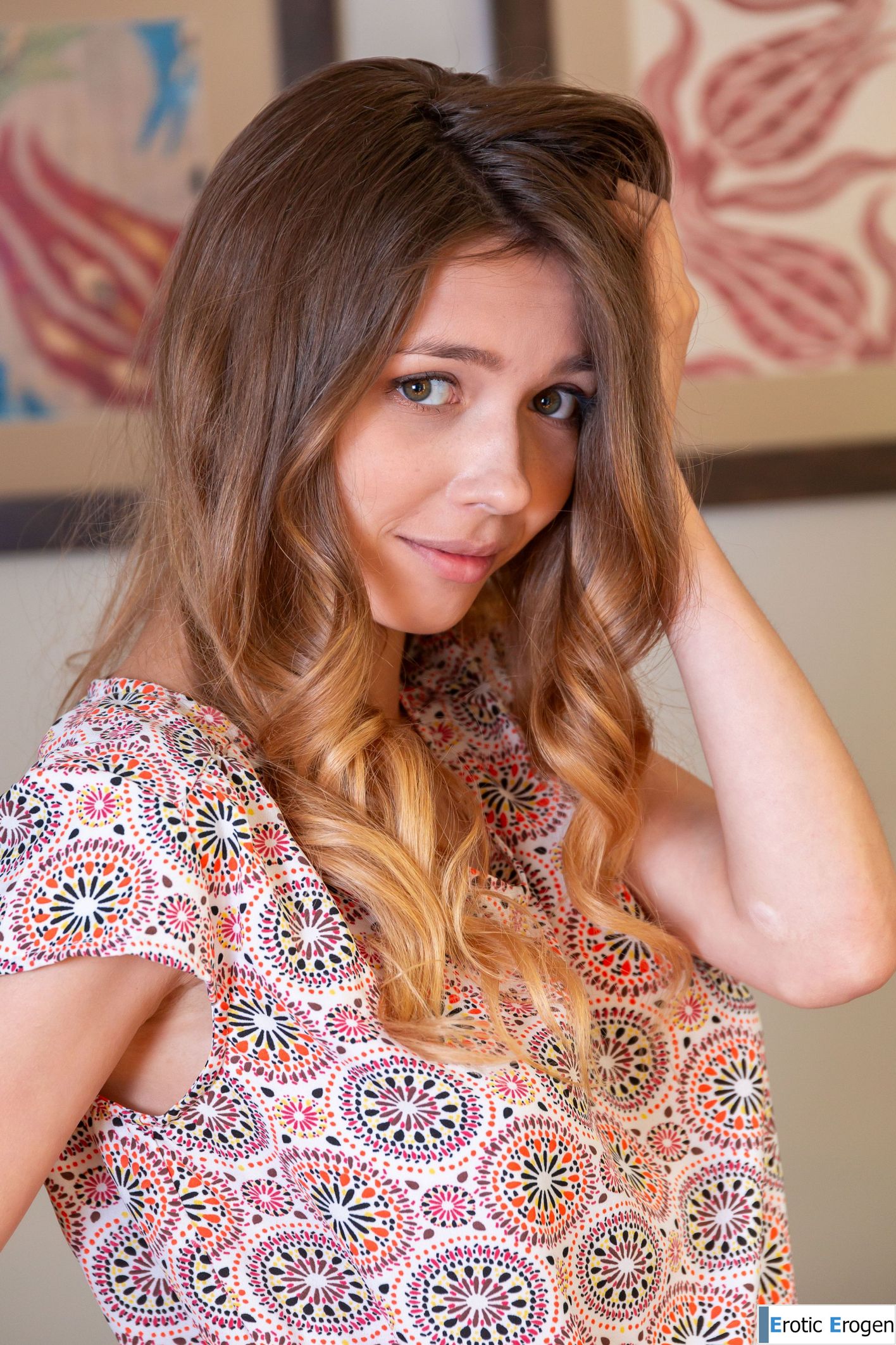 Mila Azul in Contemplation. Picture 1