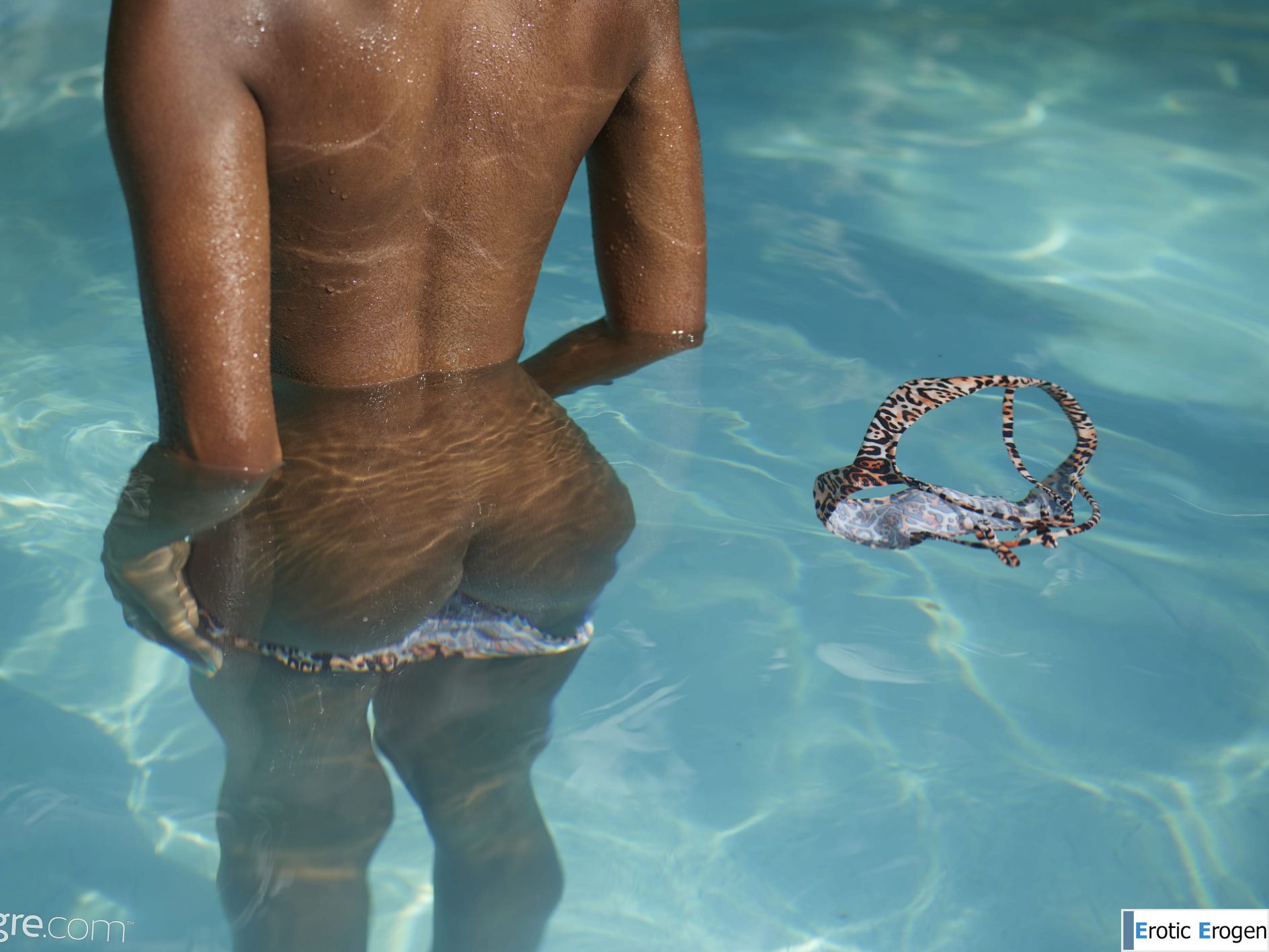 Katherina in Nude Resort Pool. Picture 20