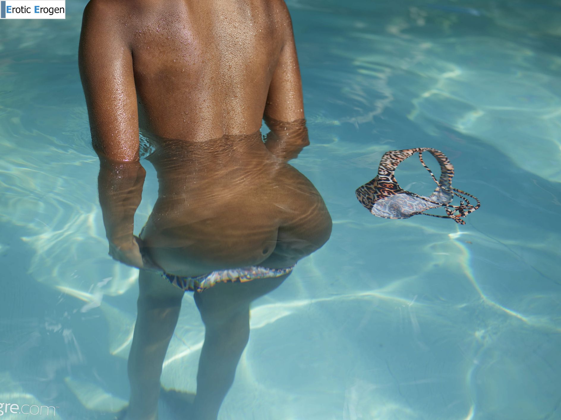 Katherina in Nude Resort Pool. Picture 21