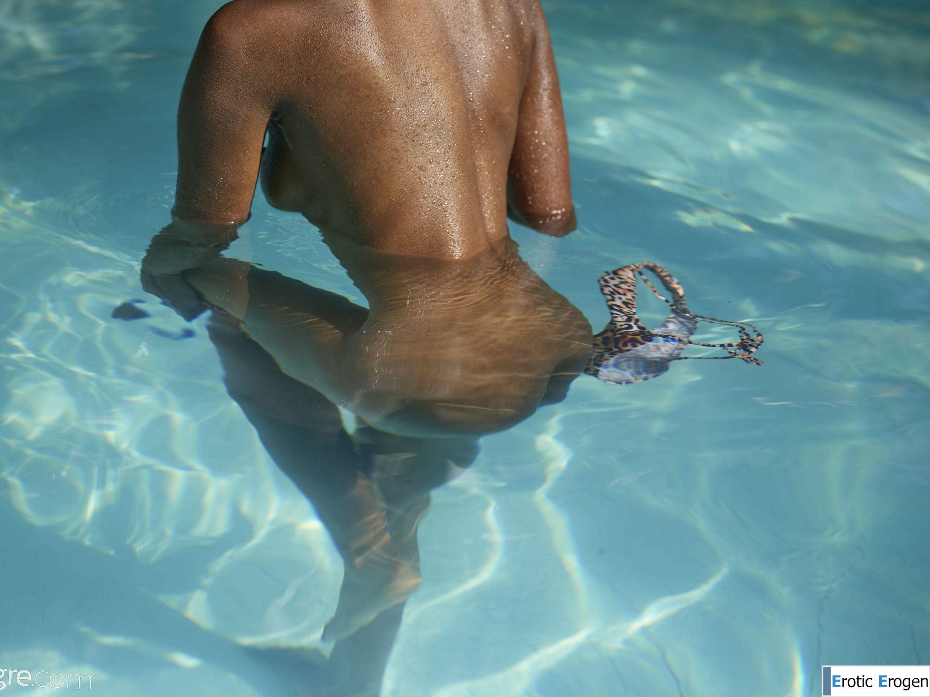 Katherina in Nude Resort Pool. Picture 22