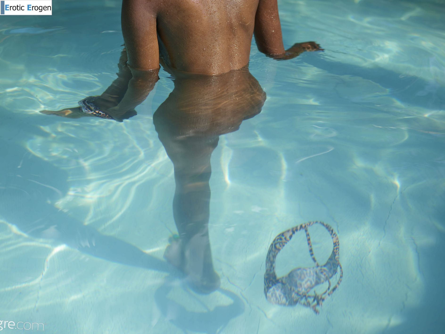 Katherina in Nude Resort Pool. Picture 26
