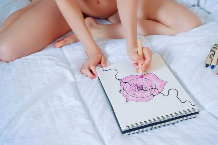 Mia Bloom in Creative Expression. Эскиз 28