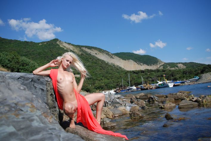 Vika T in Sea Mermaid. Эскиз 6