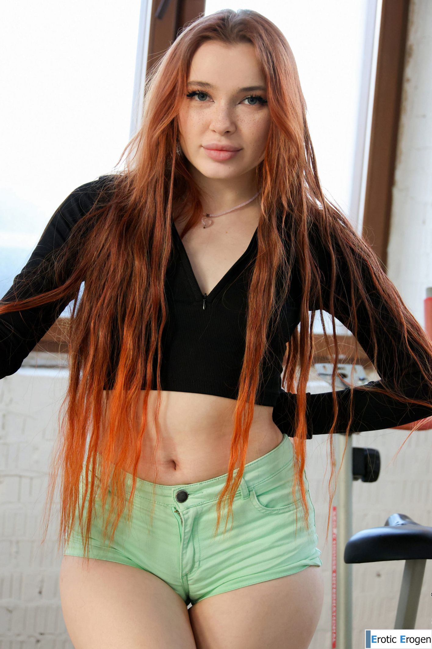 Megan M in Keeping It Tight. Picture 1